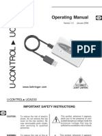 Operating Manual: Version 1.0 January 2006