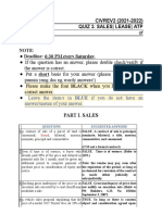 CIVREV2 (2021-2022) Quiz 3. Sales - Lease - Atp