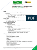 Programa-Comunicare EtapaI Clasa6