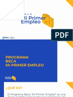 Presentacioìn Beca Mi Primer Empleo NUEVA 2