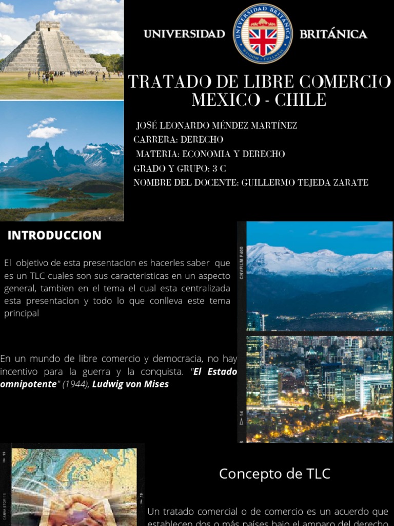 TLC México Chile PDF Chile México