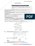 Chuyên Đề 2. Cực Trị Của Hàm Số - Đáp Án