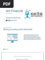 Ant Financial: Unpacking The $150B Fintech Giant