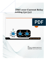 Calculate IDMT over Current Relay Setting