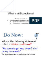 Biconditional Powerpoint