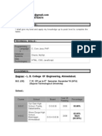 Hiren Pandya CV