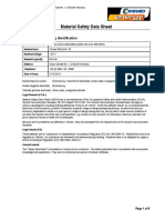 Material Safety Data Sheet: 1. Product & Company Identification