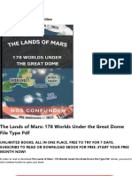 The Lands of Mars 178 Worlds Under The Great Dome