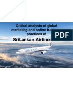 Global Marketing and Online Business Practices of SriLankan Airlines CK PDF