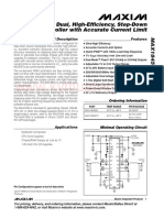 Dual, High-Efficiency, Step-Down Controller With Accurate Current Limit