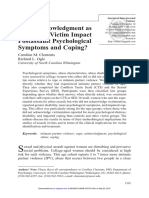 Artigo Internacional Does Acknowledgment As An Assault Victim Impact Postassault Psychological Symptoms and Coping