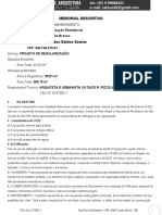 Regularização residencial Rua Visconde do Rio Branco