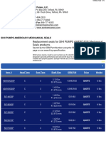 SIHIPUMPSAMERICASÂ®Mechanical Seals