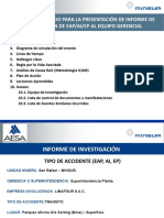 SR - Acc Operacional - 1 - I - AESA - Rotura de Espejo Retrovisor y Rajadura de Faro Izquierdo