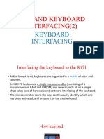 LCD and Keyboard Interfacing