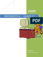 Modulo Informatica Grado 5