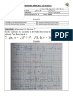 Análisis Matemático II derivada direccional UNI Trujillo