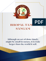 Bhopal Tamil Sangam Brochure INDIA July 2022