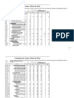 Calendario de Avance Físico de Obra