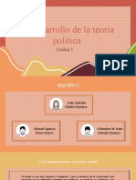 Unidad 3. El Desarrollo de La Teoría Política (Diapositiva)