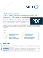 EPS SURA Guía de Abordaje de Pacientes Con Dislipidemias 20220609