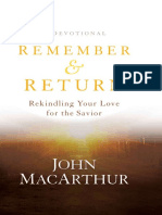 Recuerda y Regresa (Devocional) - John MacArthur