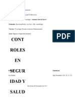 Control de Seguridad y Salud en El Trabajo. Juan Fernández. 28 221 732