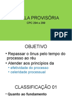 Tutela Provisória