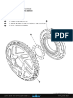 Parts List: For Bling Ring 40T HD Package Compatable With Bafang BBSHD