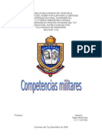 competencias militar