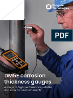 DM5E Corrosion Thickness Gauges: A Range of High-Performance, Reliable and Easy-To-Use Instruments
