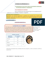 Actividad de Aprendizaje #2: I. Competencia: Ii. Propósito