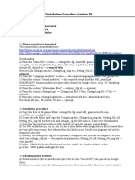 Sacred NL Manual Installation Procedure (Version 18) : Optional