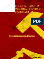 A Luta Pela Unidade Da Classe Operária Contra o Fascismo - Georgi Mikhailovich Dimitrov