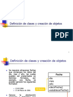 Unidad 2 - Definición de Clases y Creación de Objetos