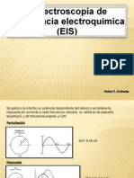 Espectroscopía de Impedancia Electroquimíca (EIS)