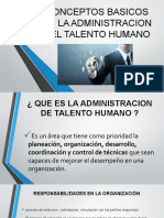 Conceptos Basicos de Talento Humano - Cristian Mauricio Diaz Suarez