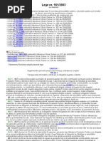 legea 161 2003 actualizata mai 2011