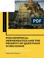 [Expanding Philosophy of Religion] Nathan Eric Dickman - Philosophical Hermeneutics and the Priority of Questions in Religions_ Bringing the Discourse of Gods and Buddhas Down to Earth (2022, Bloomsbury Academic) - libg