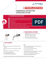 End User Guide - : Commercial Kitchen Fire Supression System