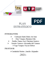 GRUPO11 - Semana 10 Plan Estratégico