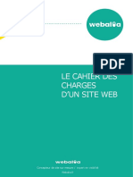 Cahier Des Charges Site Internet Formulaire