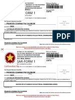 Sar-Form 1: Confirmation Slip