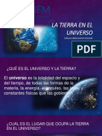 La Tierra y su lugar en el vasto universo