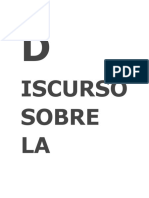 Iscurso Sobre LA