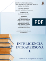 TEORÍA DE LAS INTELIGENCIAS MULTIPLES - Inteligencia Intrapersonal