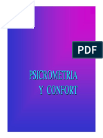 Psicrometria y Confort