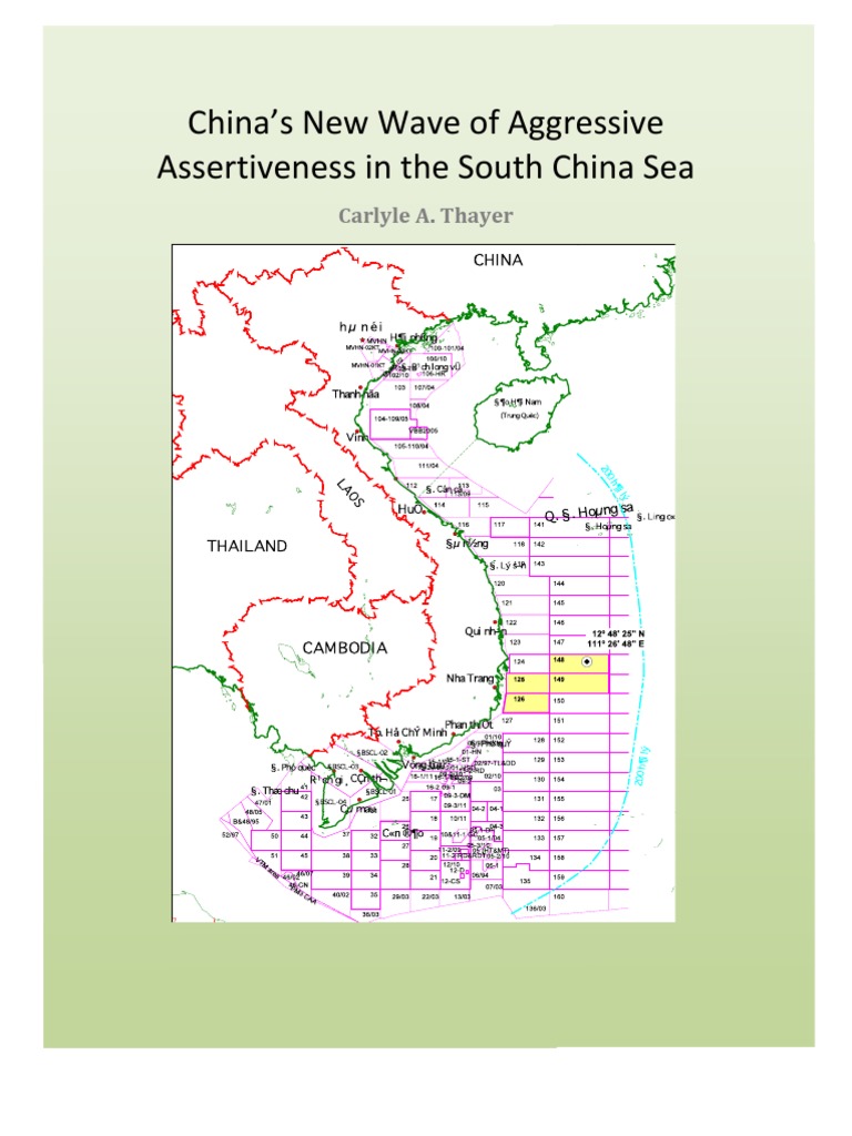 Thayer China's New Wave of Aggressive Assertiveness in The South China ...