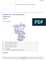 Footbrake Valve, Component Description