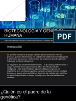 Biotecnología y Genética Humana